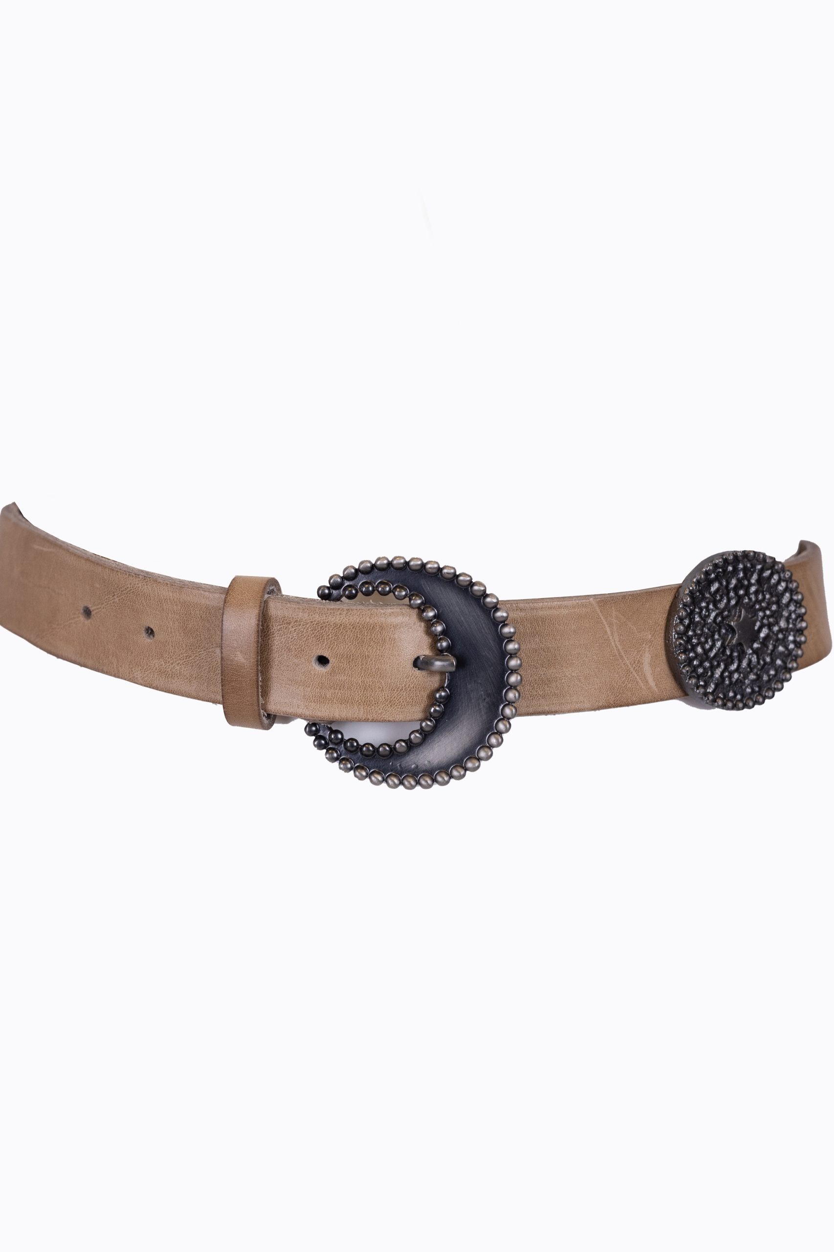 Cintura da donna, stile punk, con borchie, alla moda, vintage